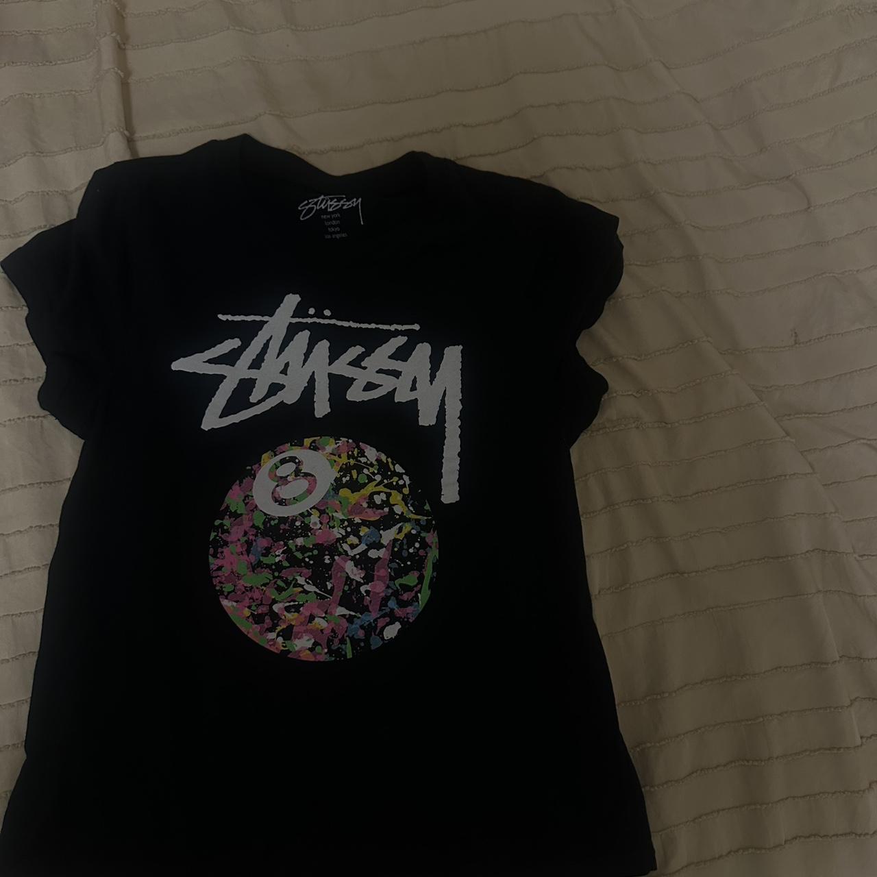 Stussy crop-top - Depop