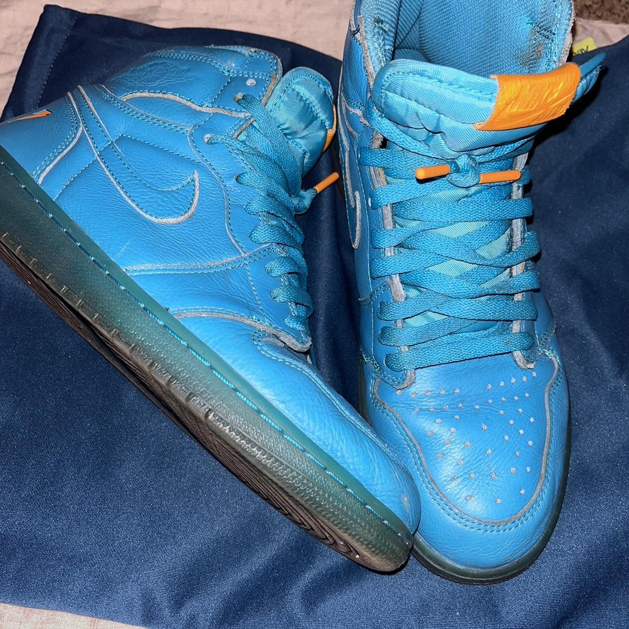 Jordon 1 Gatorade Blue Depop