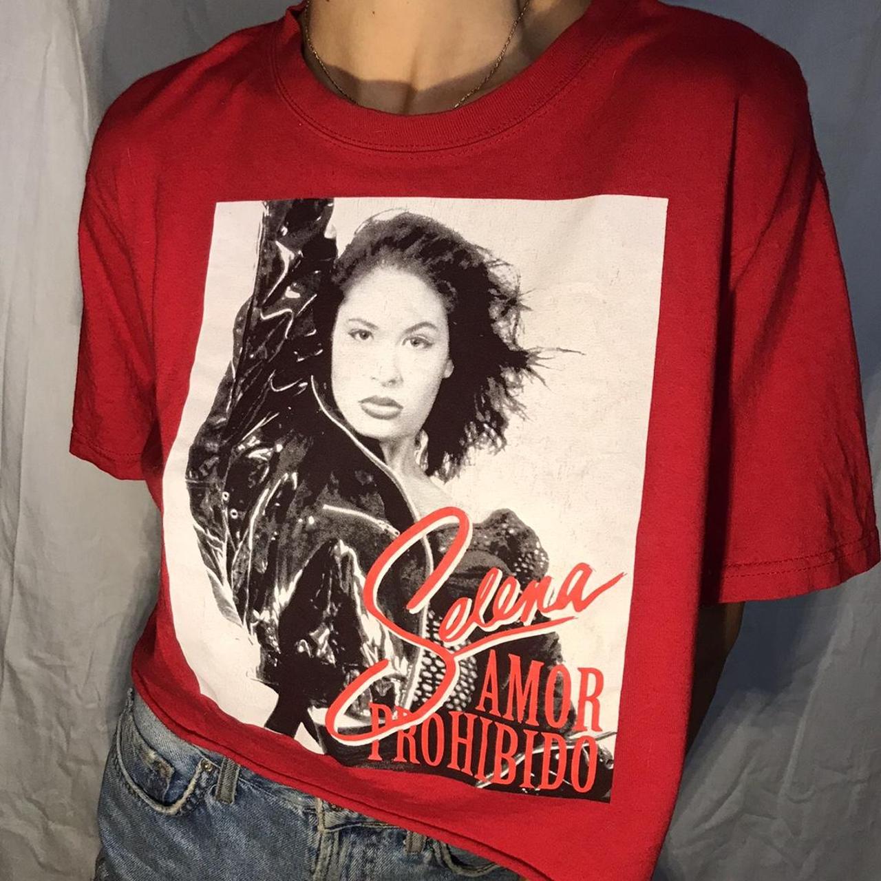 Selena quintanilla hot sale red shirt