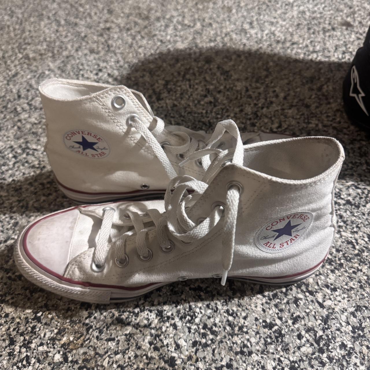 Converse Women's Sneakers White/Cream US – high top