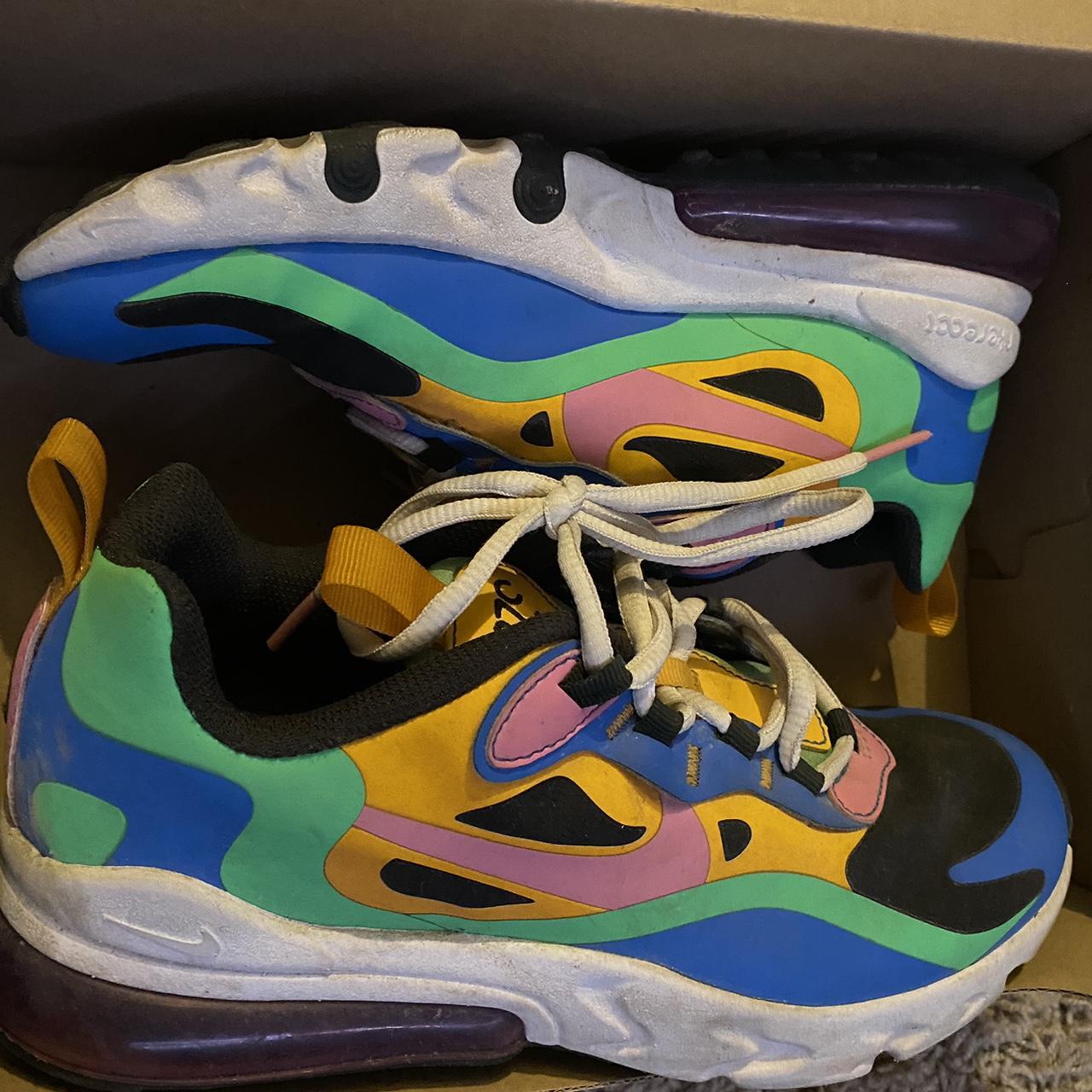 Nike Air Max 270 React Gumball Trainers Men s Size. Depop