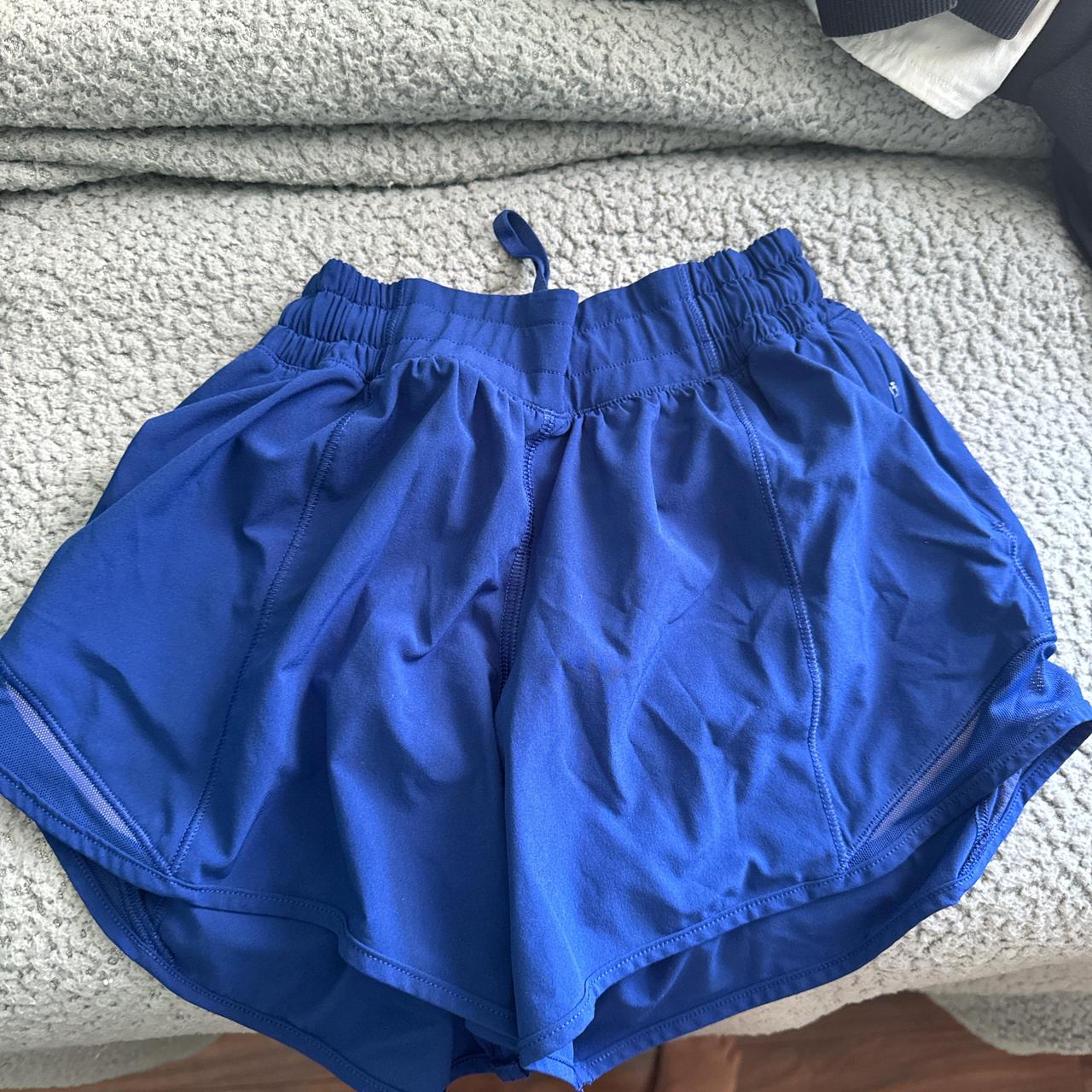 Lululemon royal blue shorts online