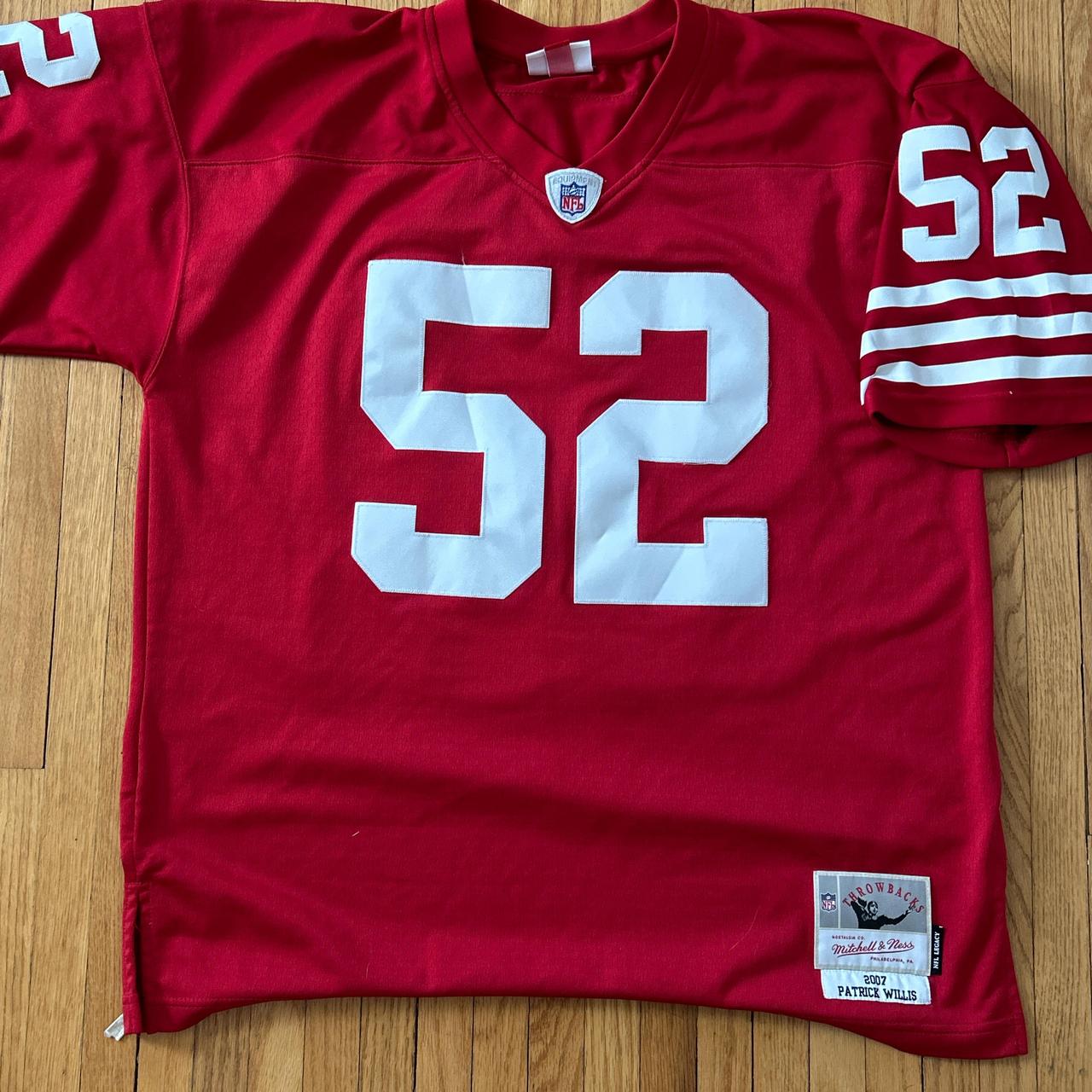 Mitchell & Ness Men's Top - Red - XL – San Francisco 49ers Patrick Willis red and …