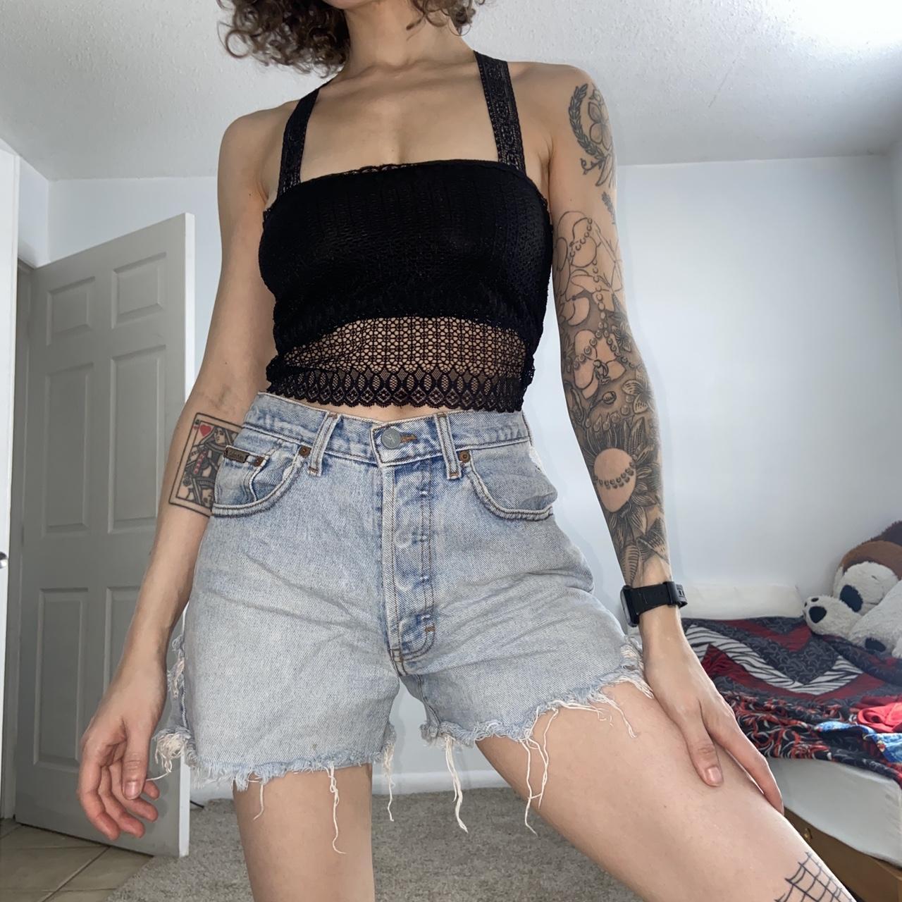 Calvin klein cut off cheap shorts