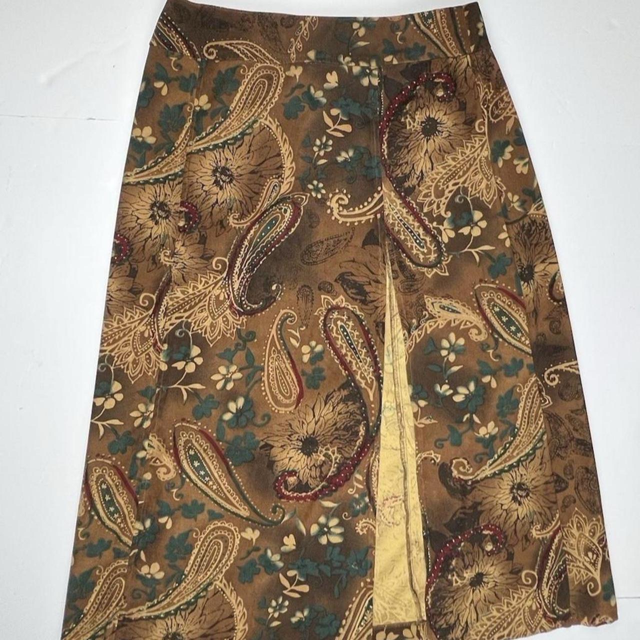 Source Unknown Women's Skirt - Multi - 12 – Vinta… - image 1