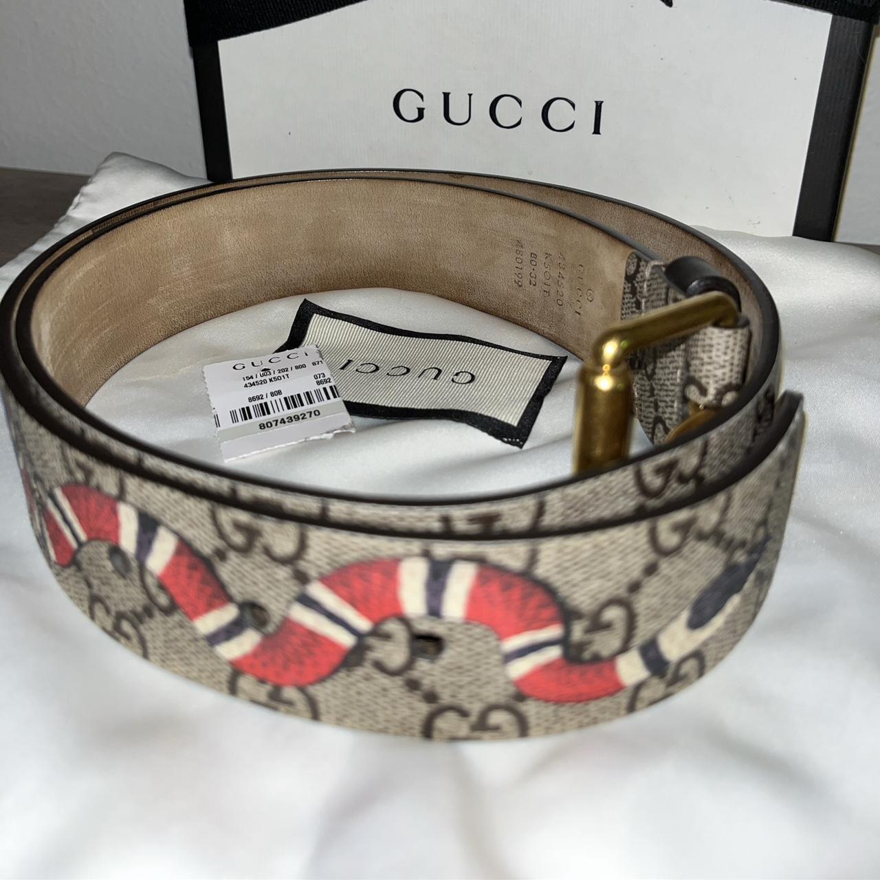 Authentic Gucci Supreme Belt (Size 32|80), Made in...