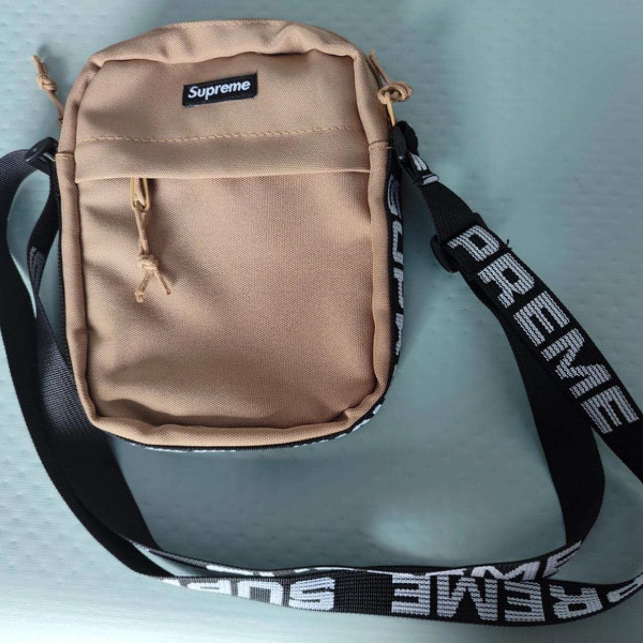 Khaki supreme bag hotsell