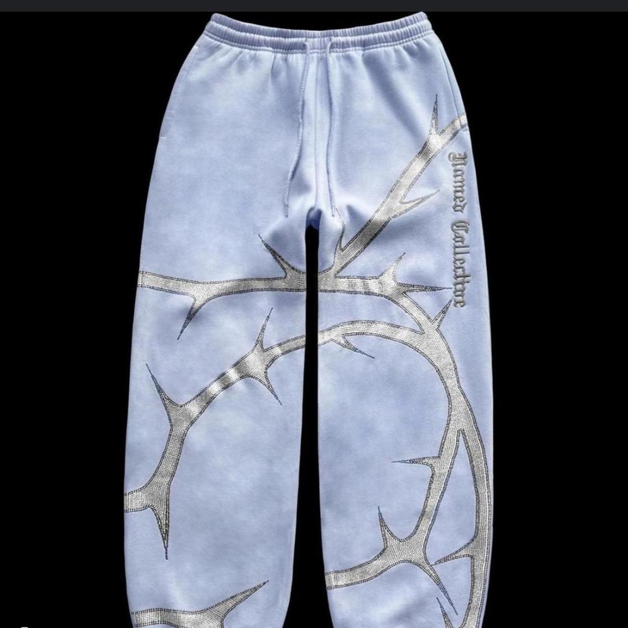日本未入荷 Named Collective - THORN RHINESTONE SWEATPANTS enemy-rhinestone-sweatpants-