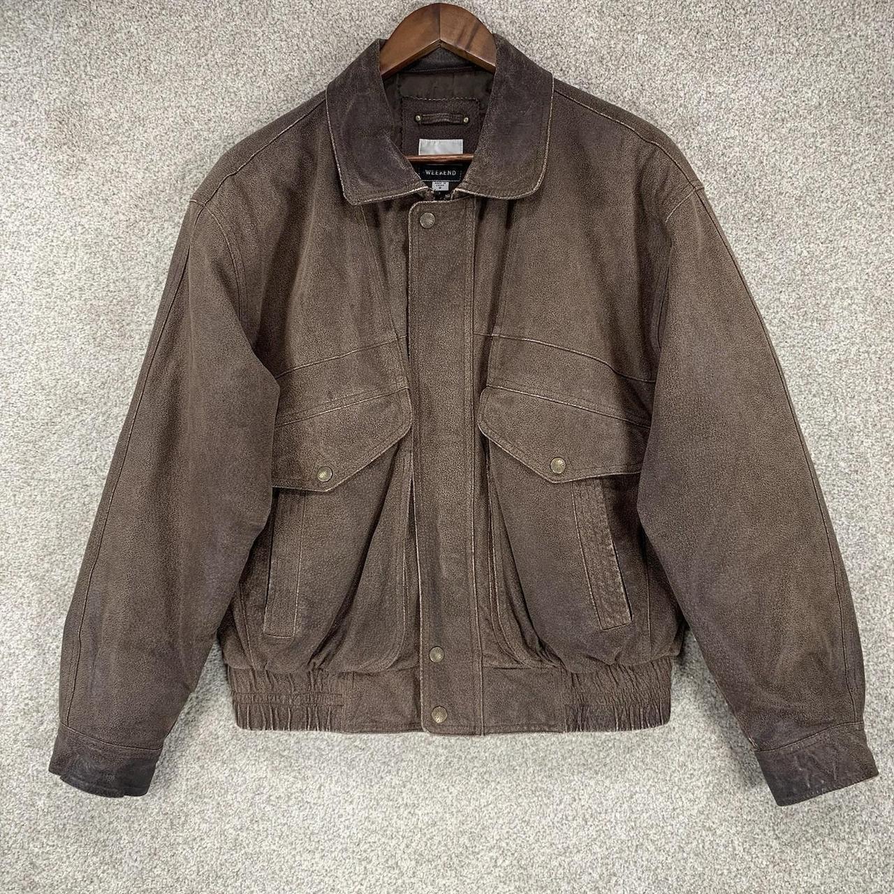 Men's Jacket - Brown - S – VTG American Weekend L… - image 1