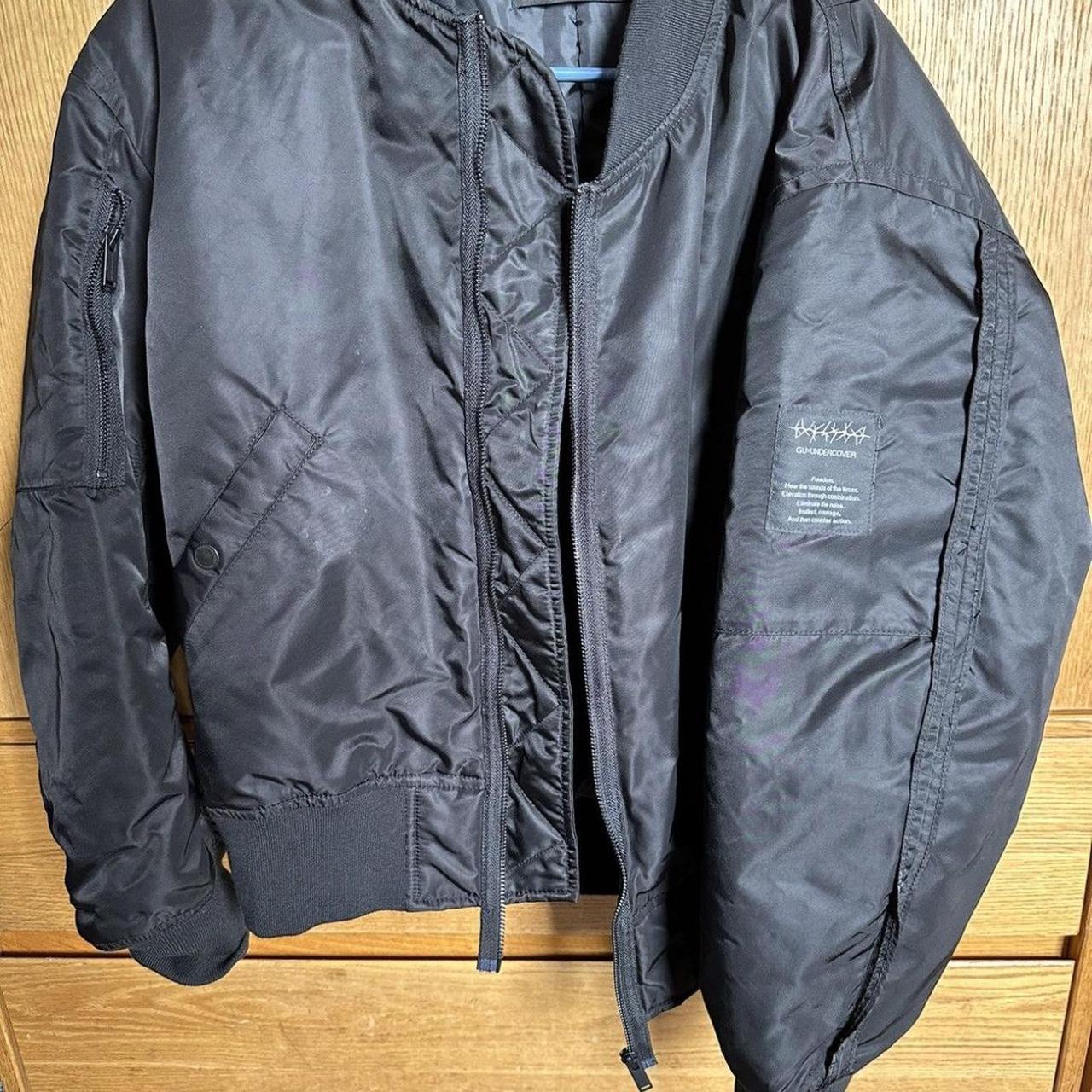 GU UNDERCOVER FREEDOM NOISE MA-1 ジャケット M GU x UNDERCOVER AW21 'Freedom Noise' MA-1 Graphic Bomber – DRIEW