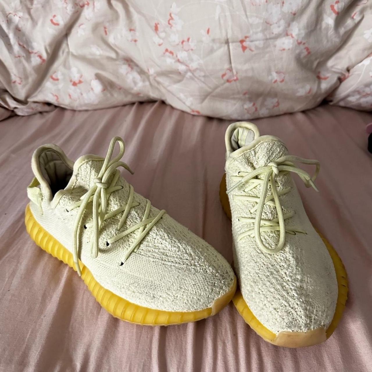 yeezy yellow trainers