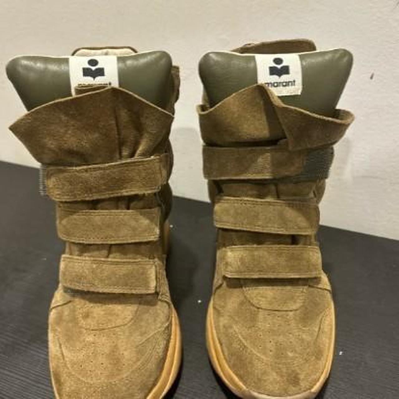 isabel marant wedge trainers