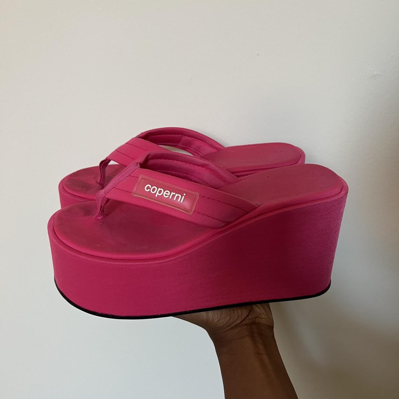 Coperni Women's Pink Slides