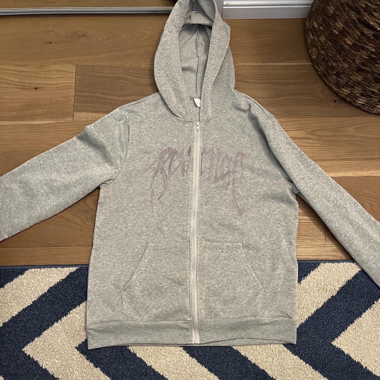 Grey revenge hoodie hotsell