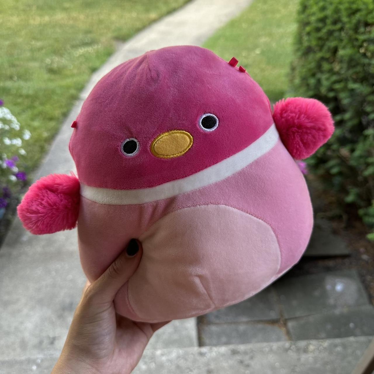 cookie the flamingo squishmallow, in great - Depop