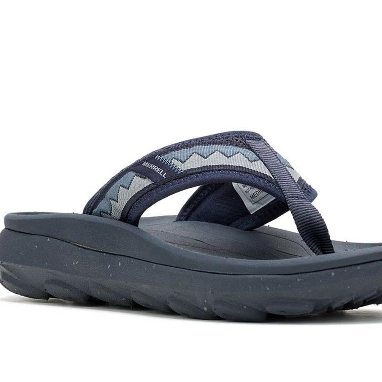 Merrell Walking Flipflops Merrell Blue And Grey Hiking Flip Flops