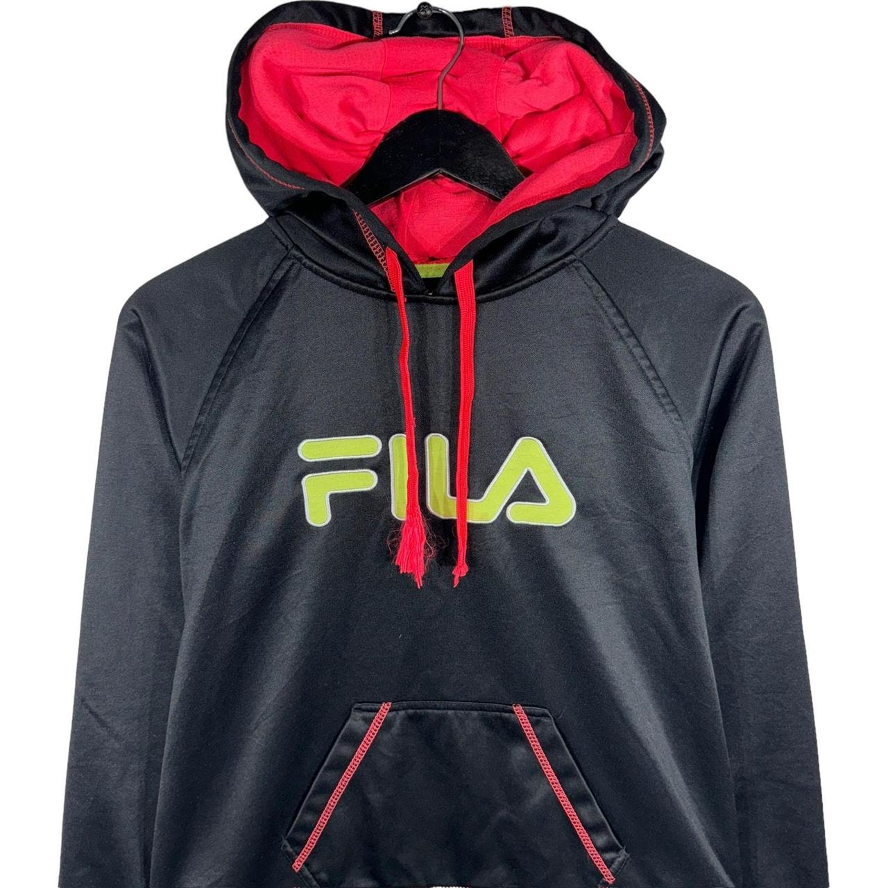 Fila logo shops hoodie