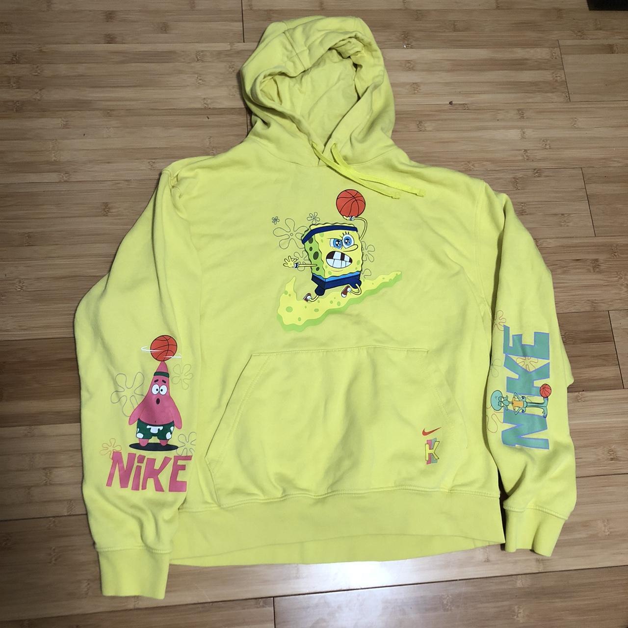 Nike Kyrie Irving SpongeBob SquarePants Hoodie Size. Depop