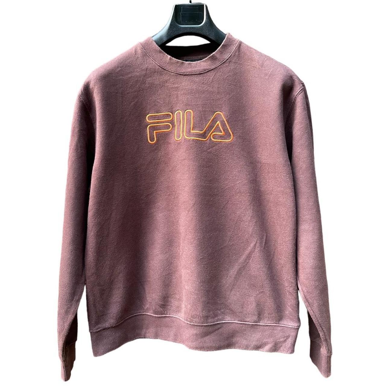 Fila sweatshirt mens brown online