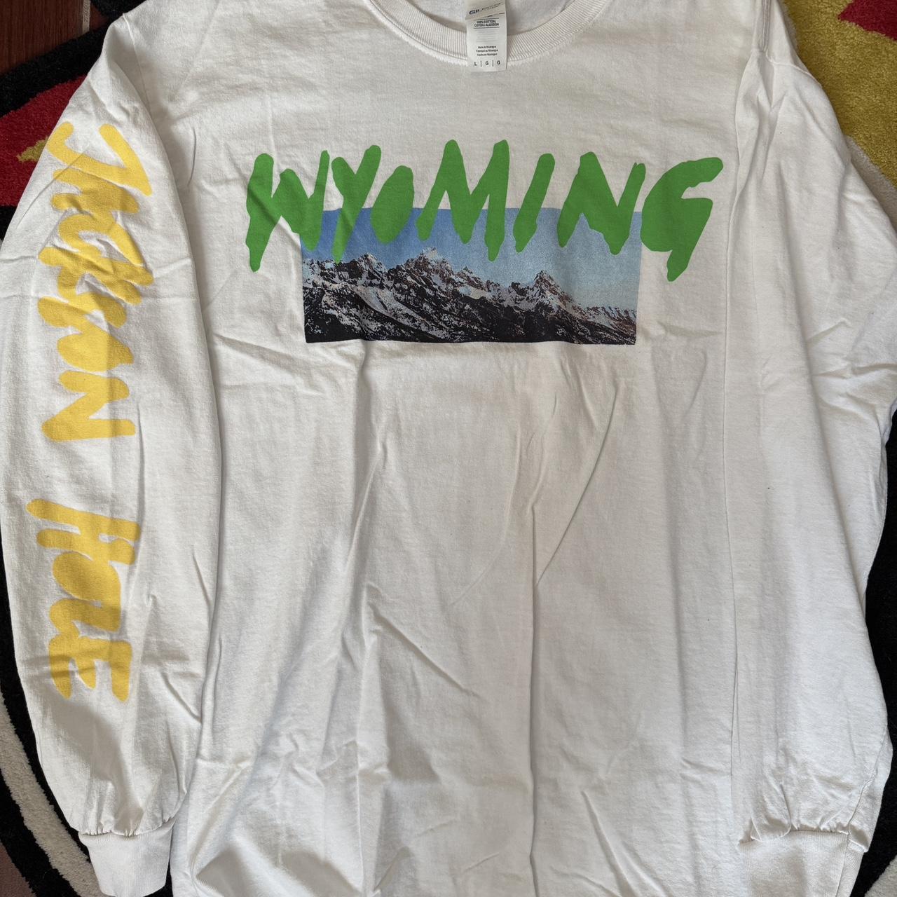 Kanye West Wyoming Long Sleeve popular T-Shirt Size L