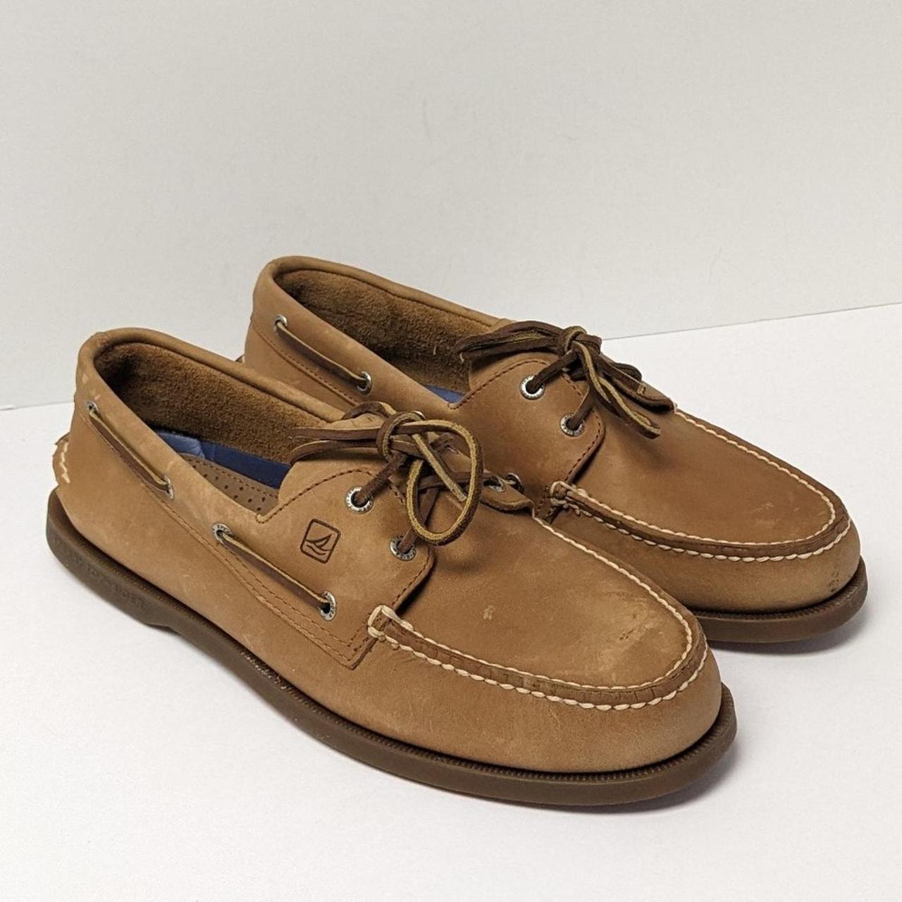 Tan sahara sperry boat shoe online