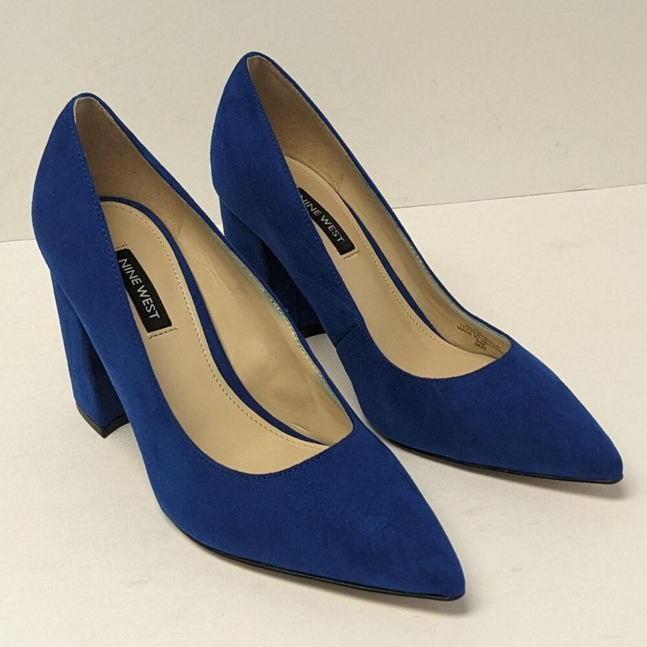 Nine West Women's Pumps Blue US – Nine West Cara pumps for