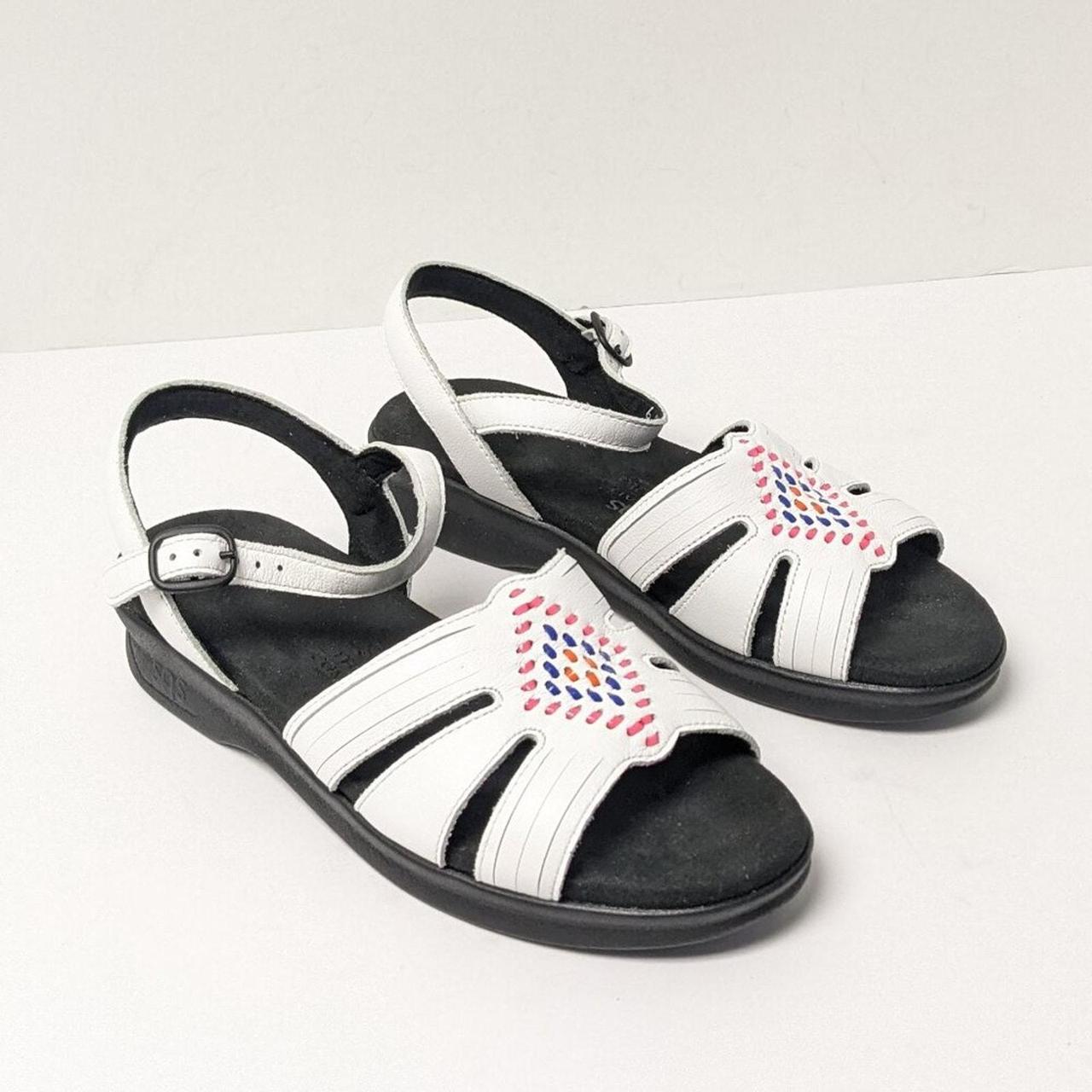 SAS Women's Sandals White US – SAS Huarache Ankle Strap