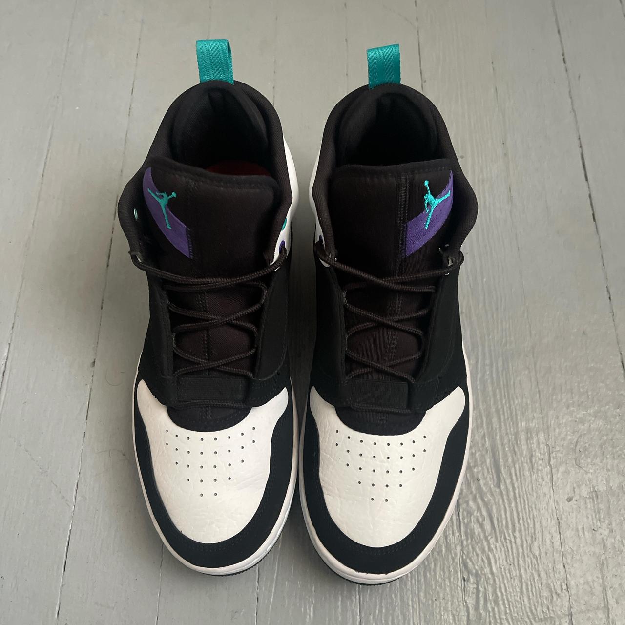 nike jordan fadeaway black