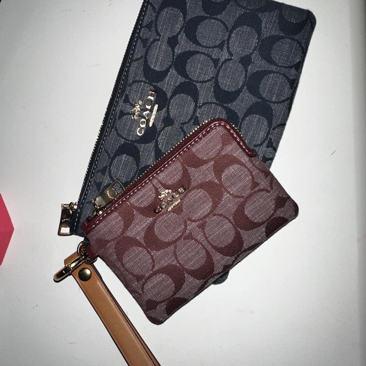 Coach 2024 purse, wallet and wristlet set