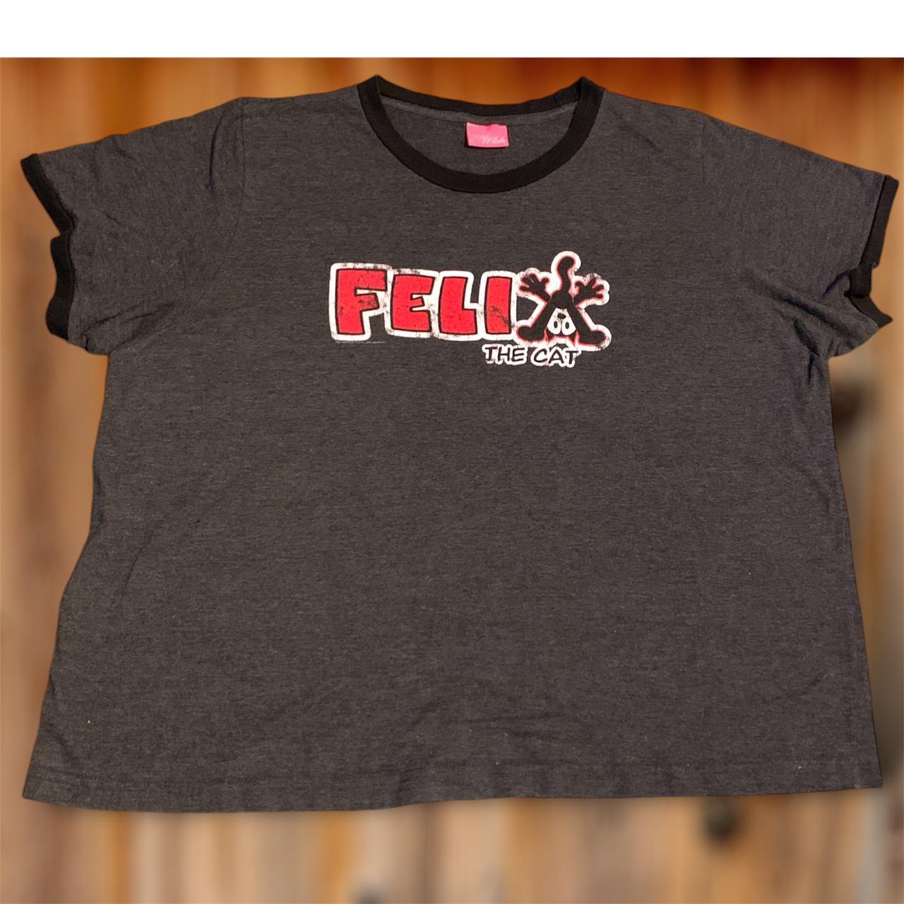 Y2K VINTAGE FELIX THE CAT THROWBACK RETRO GRAPHIC... Depop