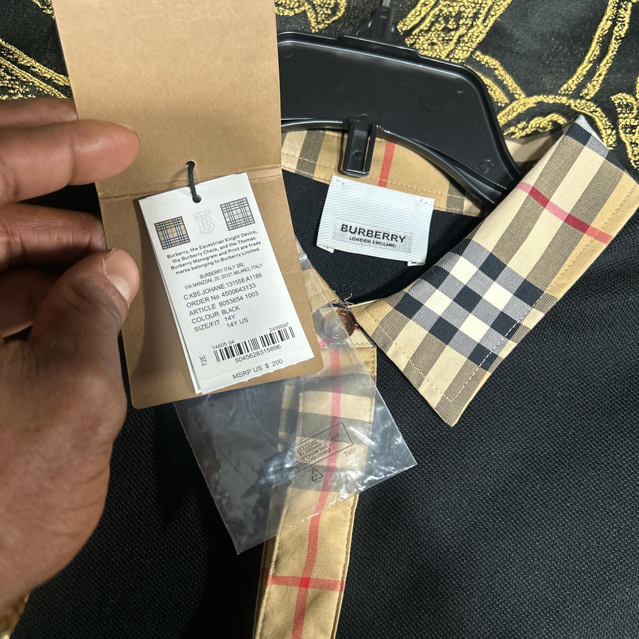 Burberry Tartan Shirt Sz 14y newest