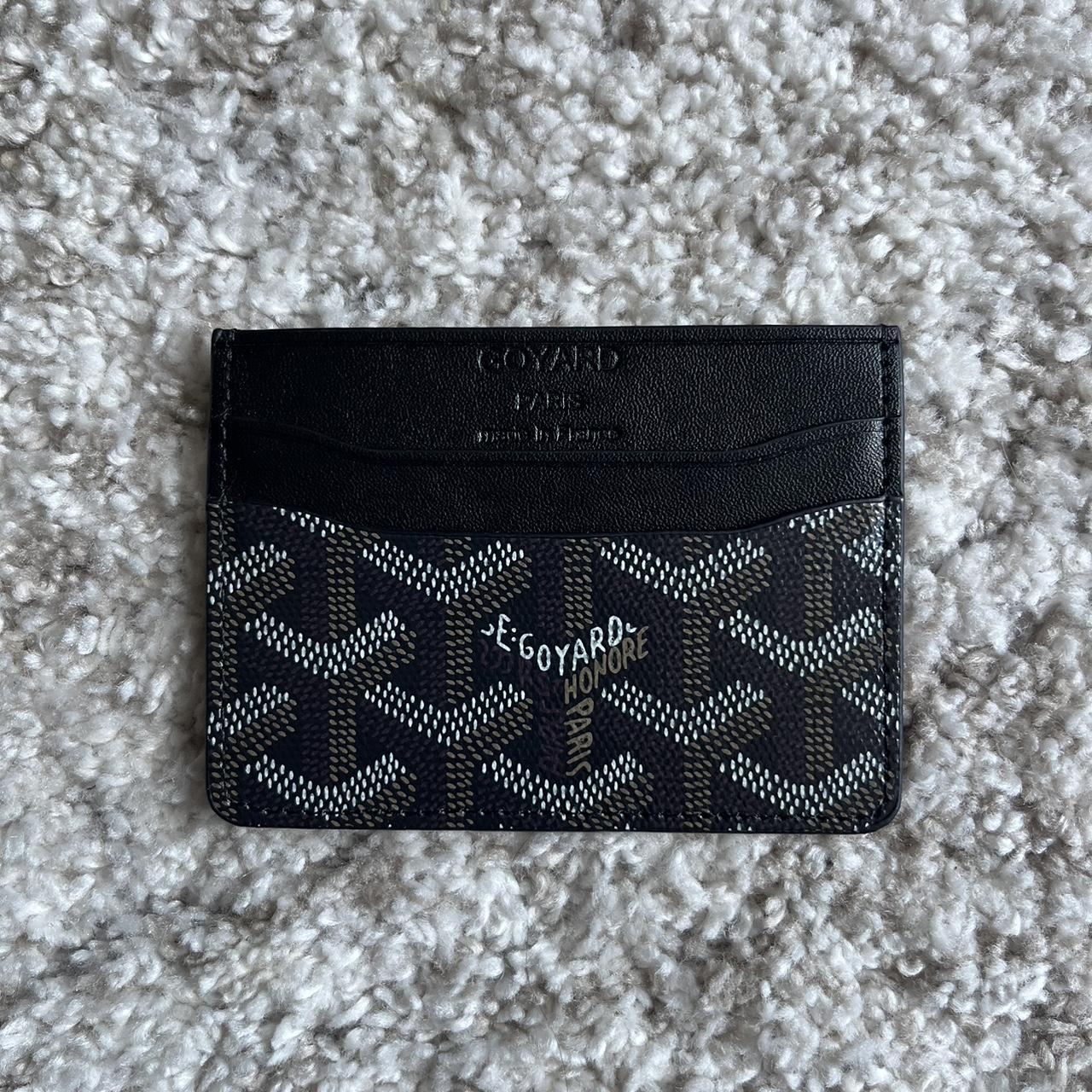 Genuine Goyard black and grey card holder | Depop Genuine Goyard black and grey card holder | Depop