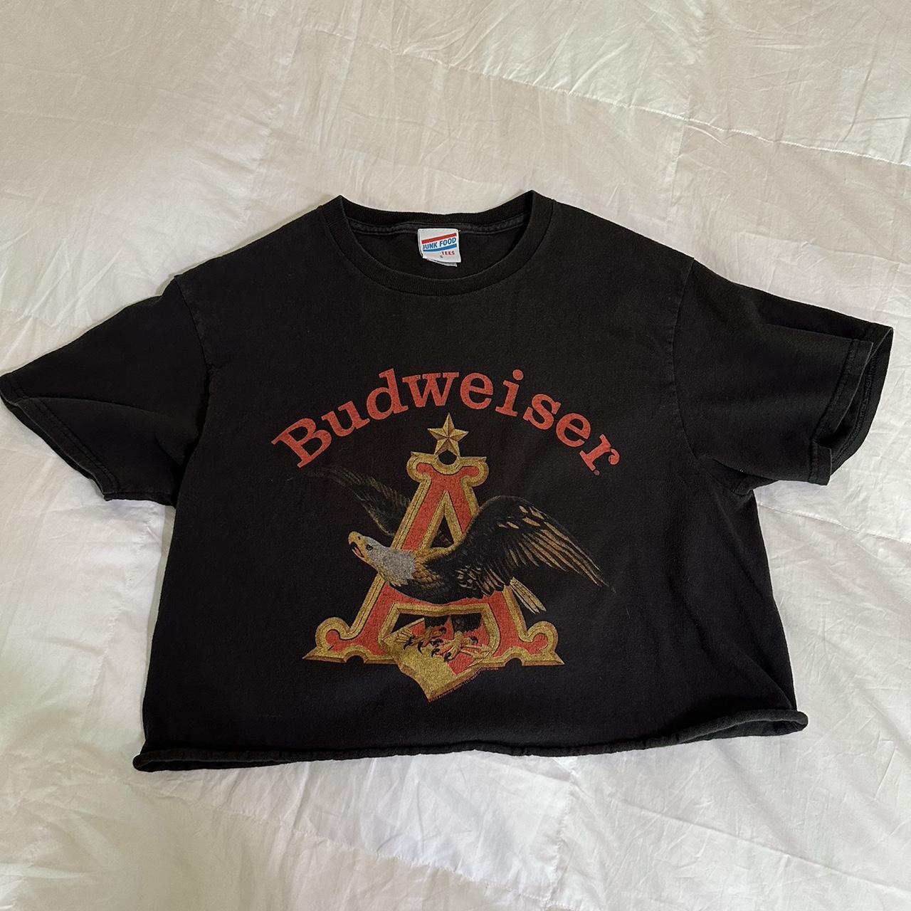 junk food budweiser t shirt