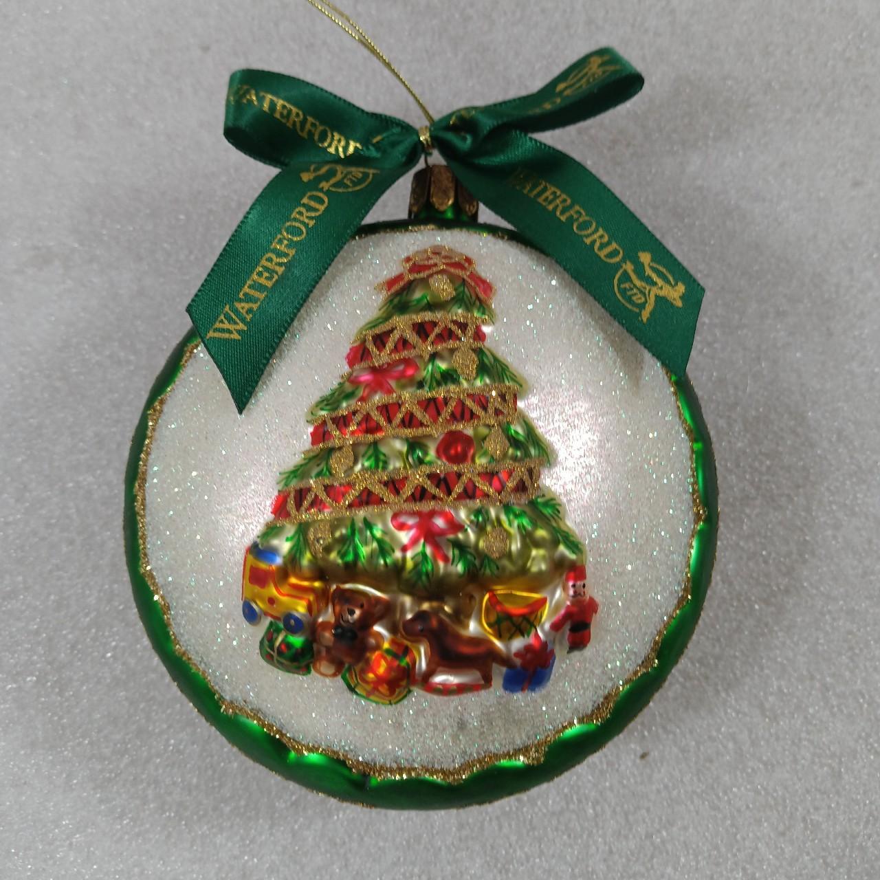 Waterford blown glass Christmas tree buy ornament