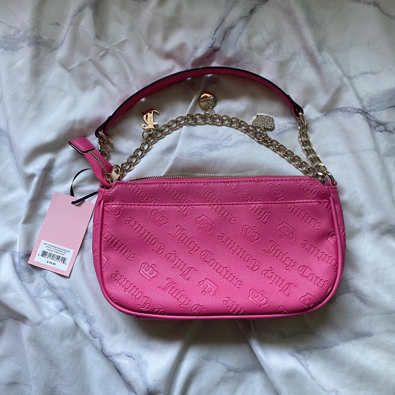 Hot pink Juicy Couture shoulder bag. New with tag. | Depop