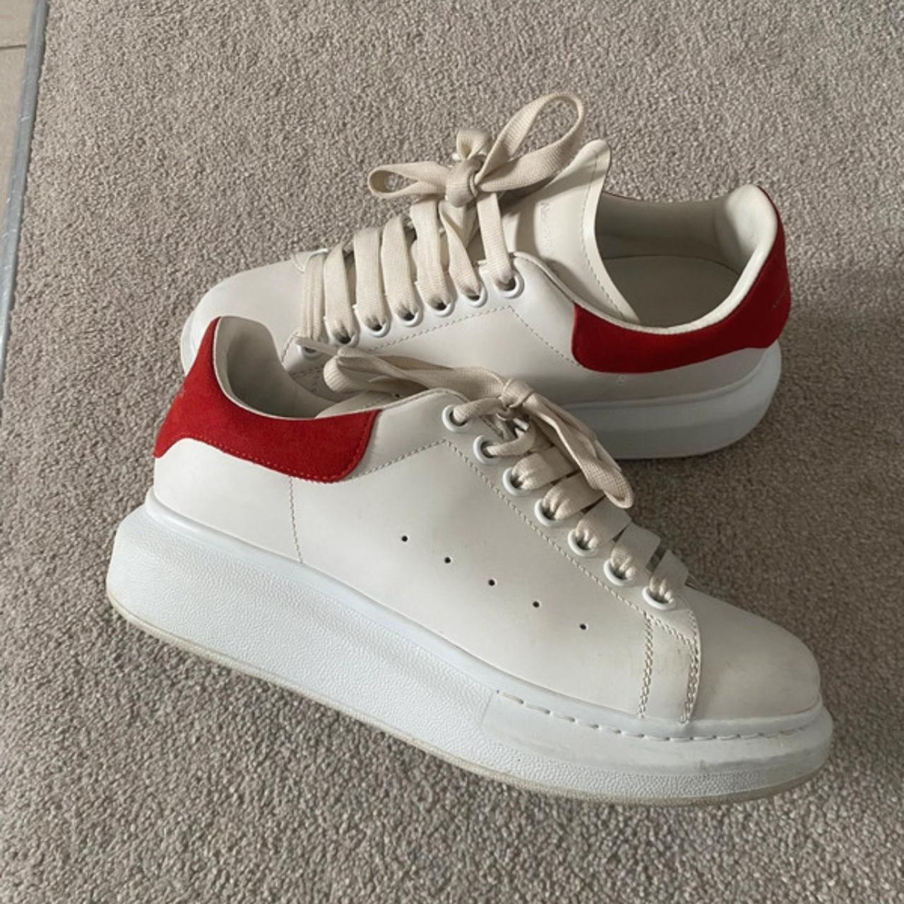 Alexander McQueen Platform Leather Trainers Colour. Depop