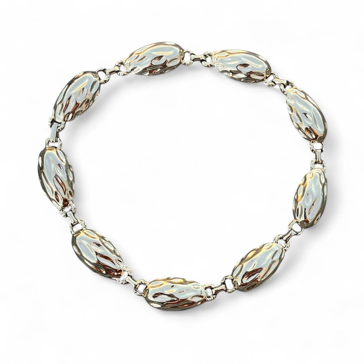 Women's Necklace - Multi/Silver – Walnut shell go… - image 1