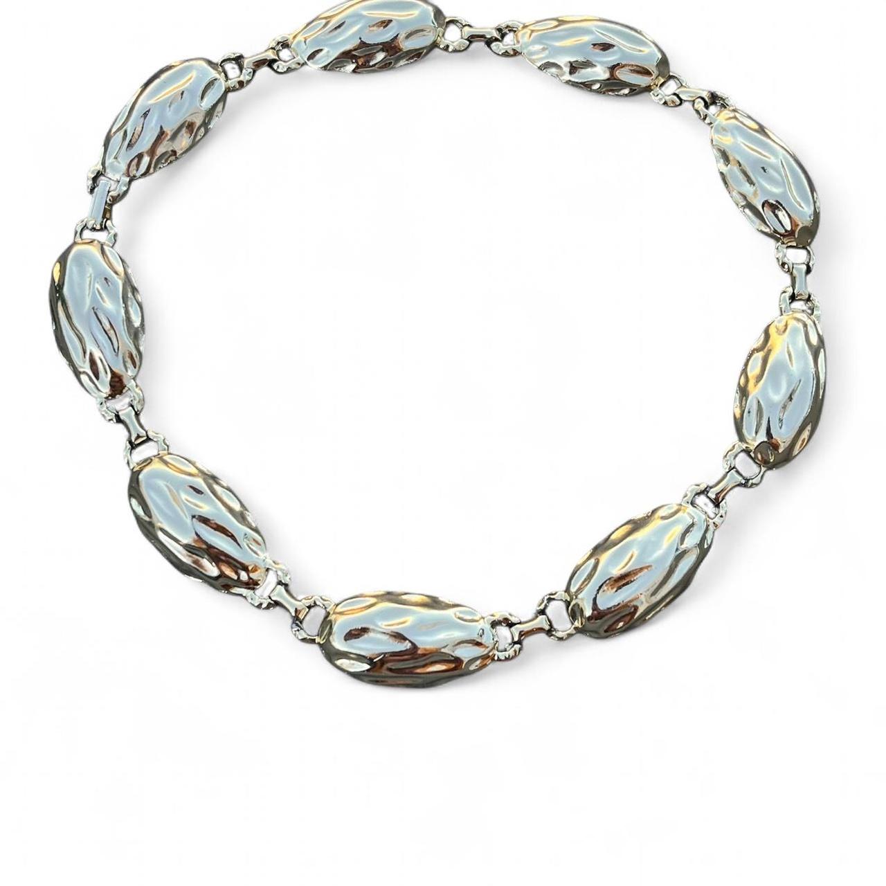 Women's Necklace - Multi/Silver – Walnut shell go… - image 3