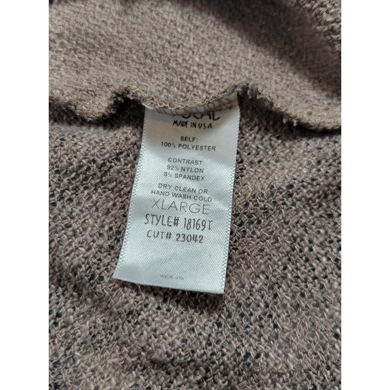 Source Unknown Women's Blouse - Brown - XL – Voca… - image 5