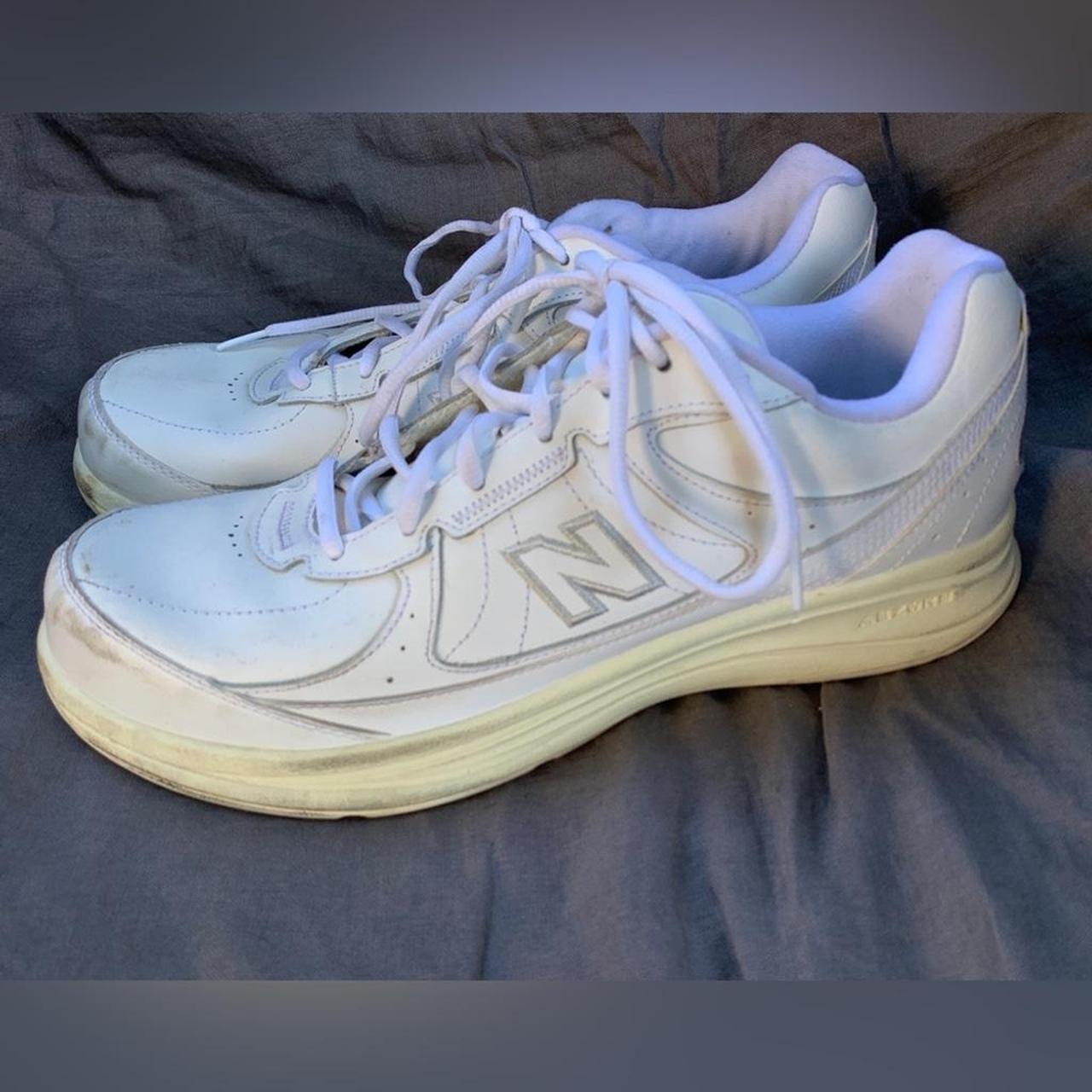 New Balance MW577WT Men s White Walking Shoe Lace Up. Depop