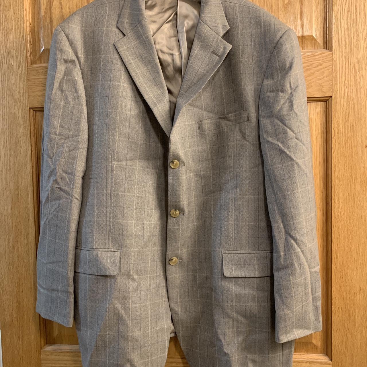 Austin Reed Window Pane Plaid Sports Coat Blazer. Depop