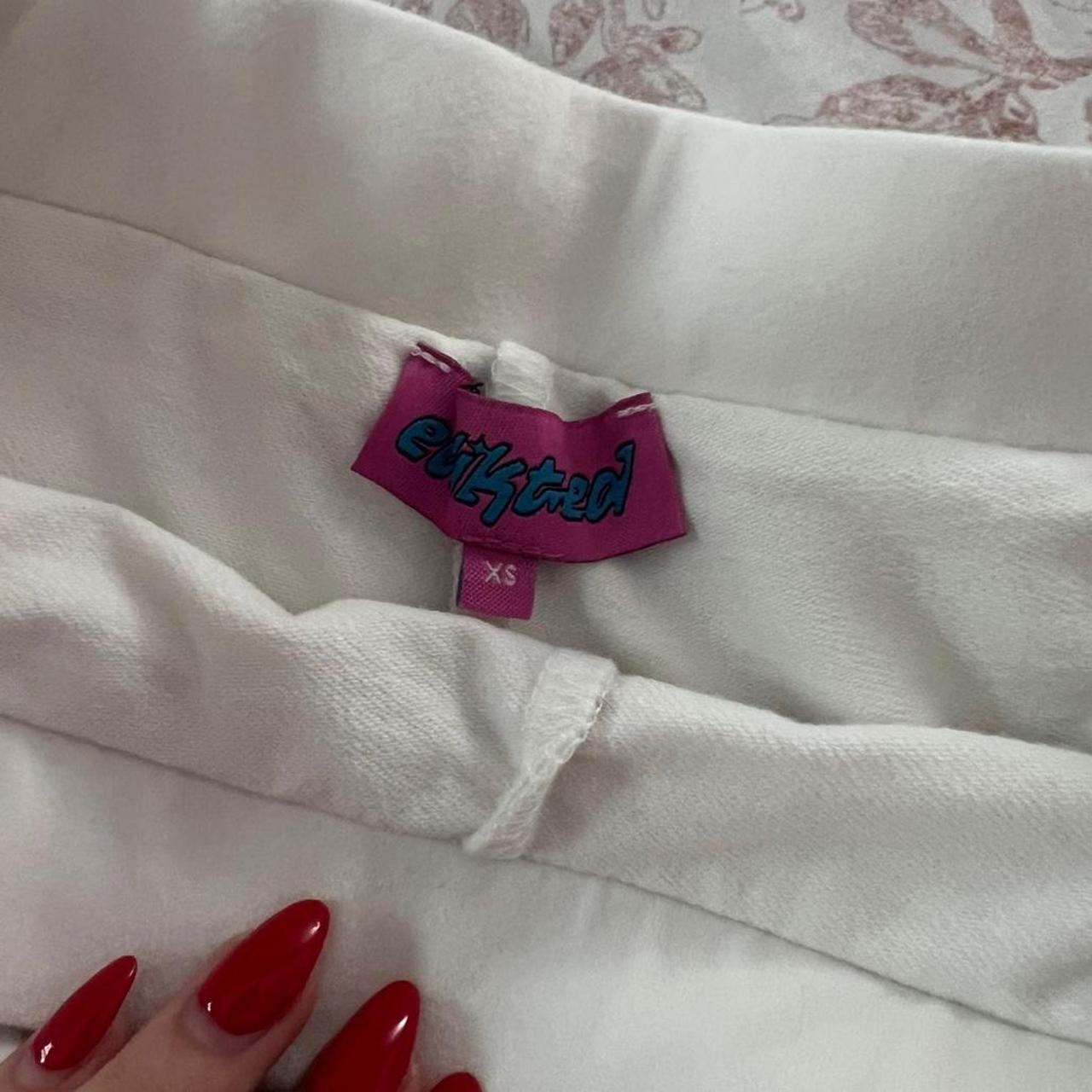 Edikted Women's Skirt - White - XS – white edikte… - image 3