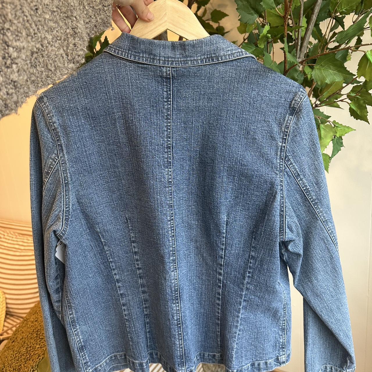 Lee Women's Jacket - Blue - XL – Riveted denim ja… - image 3