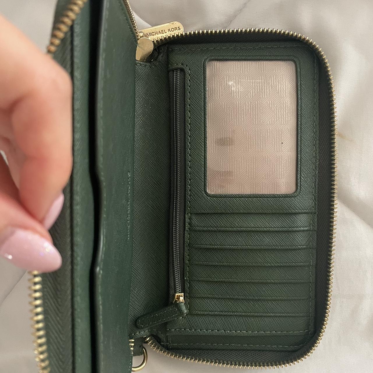 Michael Kors Green wallet Originally 100 Used. Depop