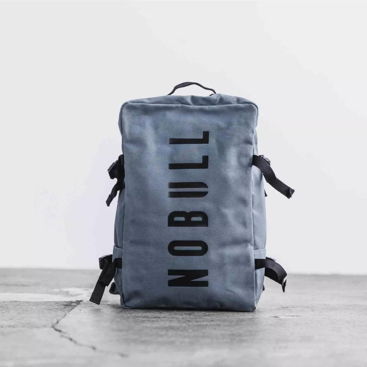Nobull unisex waxed canvas backpack Alpine Depop