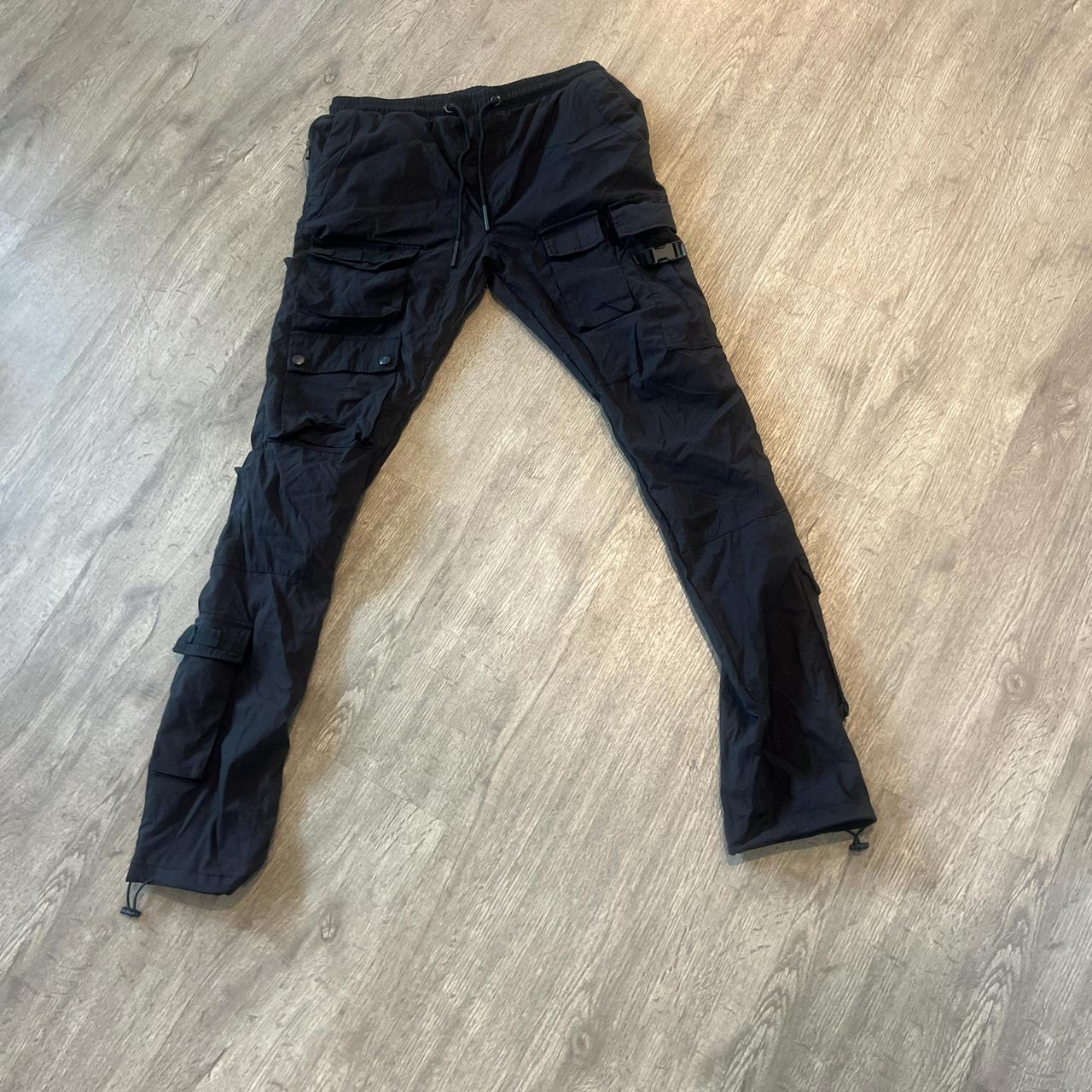 値下げ○Corteiz Cargo Pants Black / pink Corteiz Guerillaz Black Pink Cargo Pants |