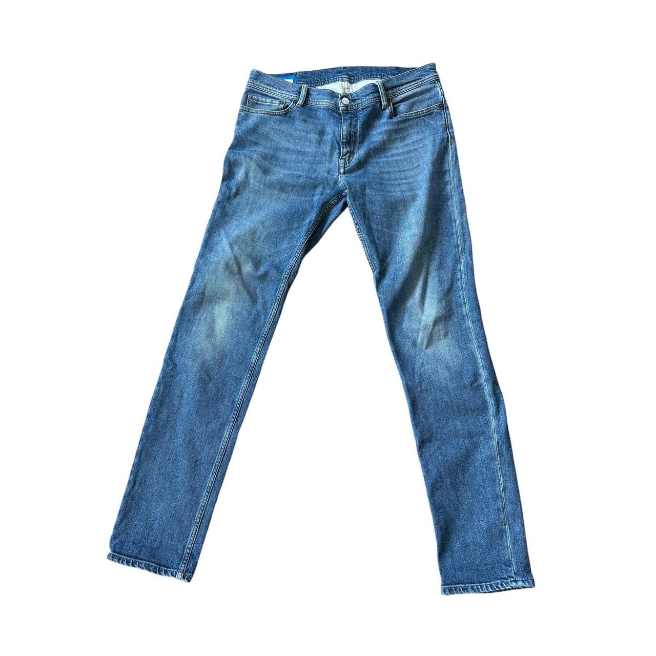 ACNE Studios North Skinny Fit Jean Mid Blue,