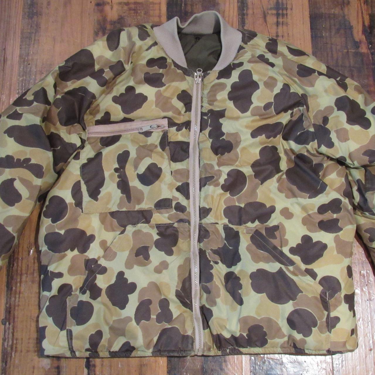 Vintage 80s / 90s Duck Camo jacket coat outlet large