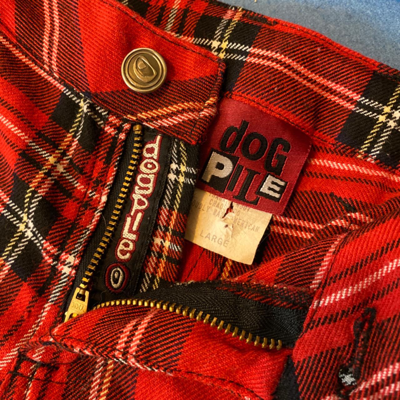 Vintage dogpile bondage Black and red Depop