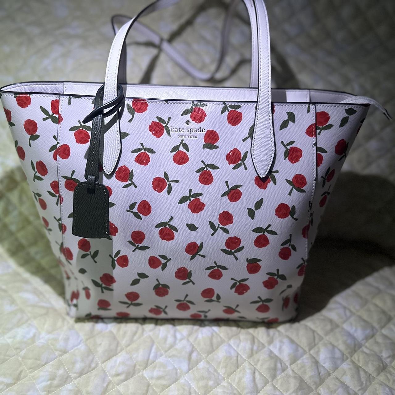 バッグ Cherry-Pattern Scart & Tote Set Her lip to - Herlipto Cherry-Pattern Scart & Tote Setの通販